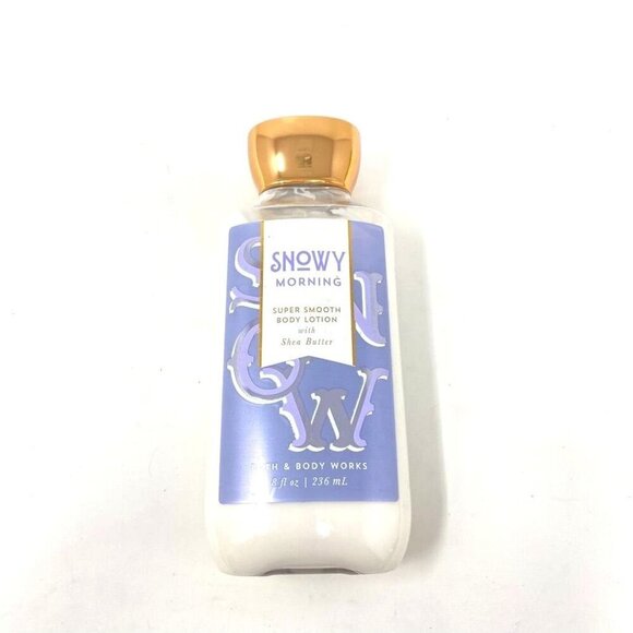 Bath & Body Works Snowy Morning Shower Gel & Body Lotion Shea Butter Set - Picture 5 of 7